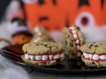 Denti di Dracula cookies